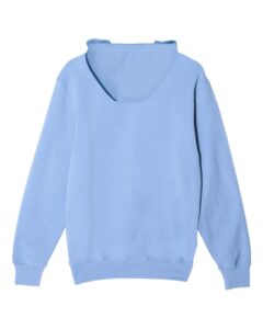 Lane Seven LS14001 Unisex Premium Hoodie Sweatshirt – Colony Blue (back)