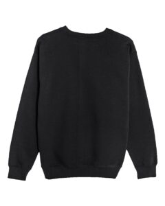 Lane Seven LS14004 Unisex Premium Crewneck Sweatshirt – Black (back)
