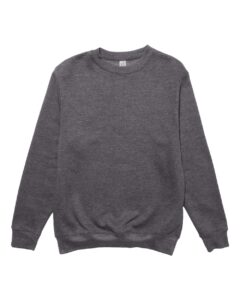 Lane Seven LS14004 Unisex Premium Crewneck Sweatshirt – Charcoal Heather