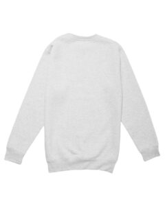 Lane Seven LS14004 Unisex Premium Crewneck Sweatshirt – Oatmeal Heather (back)