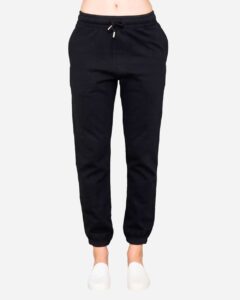 Lane Seven LS16006 Unisex Urban Joggers – Black (on model)