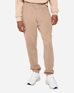 Lane Seven LS16006 Unisex Urban Joggers – Pigment Burro (on model)