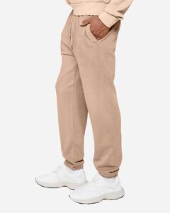 Lane Seven LS16006 Unisex Urban Joggers – Pigment Burro (on model side)