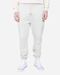 Lane Seven LS16006 Unisex Urban Joggers – Pigment Lunar Rock (on model)
