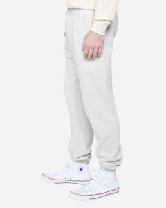 Lane Seven LS16006 Unisex Urban Joggers – Pigment Lunar Rock (on model side)