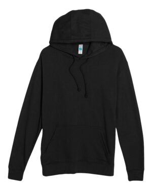 Lane Seven LS13001 Unisex French Terry Hoodie Sweatshirt – Black