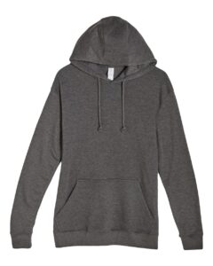 Lane Seven LS13001 Unisex French Terry Hoodie Sweatshirt – Charcoal Heather