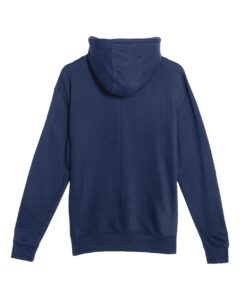 Lane Seven LS13001 Unisex French Terry Hoodie Sweatshirt – Navy (back)