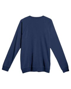 Lane Seven LS13004 Unisex French Terry Crewneck Sweatshirt – Navy (back)