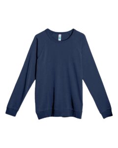 Lane Seven LS13004 Unisex French Terry Crewneck Sweatshirt – Navy
