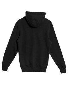 Lane Seven LS14003 Unisex Premium Full-Zip Hoodie Sweatshirt – Black (back)