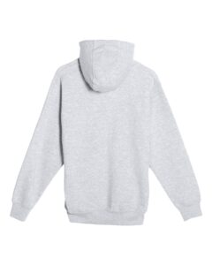 Lane Seven LS14003 Unisex Premium Full-Zip Hoodie Sweatshirt – Heather Grey (back)