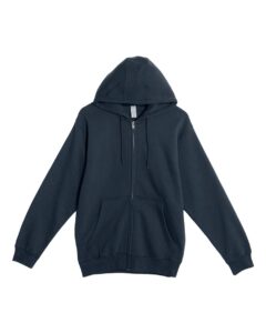 Lane Seven LS14003 Unisex Premium Full-Zip Hoodie Sweatshirt – Navy