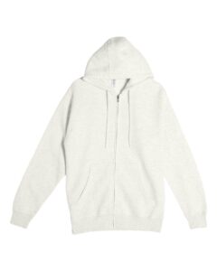 Lane Seven LS14003 Unisex Premium Full-Zip Hoodie Sweatshirt – Oatmeal Heather