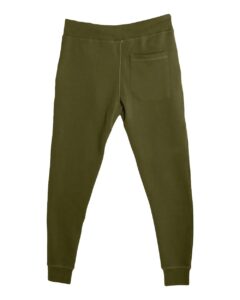 Lane Seven LST006 Unisex Premium Joggers – Army Green (back)