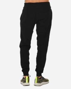 Lane Seven LST006 Unisex Premium Joggers – Black (on model back)