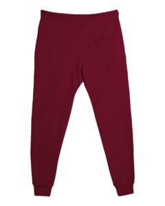 Lane Seven LST006 Unisex Premium Joggers – Burgundy (back)