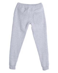 Lane Seven LST006 Unisex Premium Joggers – Heather Grey (back)