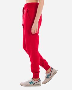 Lane Seven LST006 Unisex Premium Joggers – Red (on model side)
