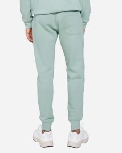 Lane Seven LST006 Unisex Premium Joggers – Seafoam (on model back)