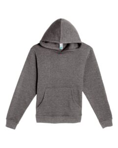Lane Seven LS1401Y Youth Premium Hoodie Sweatshirt – Charcoal Heather