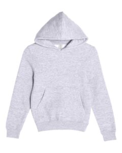 Lane Seven LS1401Y Youth Premium Hoodie Sweatshirt – Heather Grey
