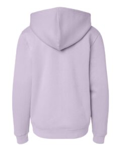 Lane Seven LS1401Y Youth Premium Hoodie Sweatshirt – Lilac (back)