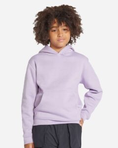 Lane Seven LS1401Y Youth Premium Hoodie Sweatshirt – Lilac (on model)