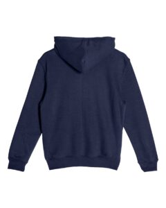 Lane Seven LS1401Y Youth Premium Hoodie Sweatshirt – Navy (back)