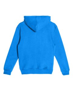 Lane Seven LS1401Y Youth Premium Hoodie Sweatshirt – True Royal (back)