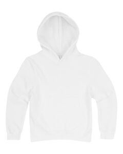 Lane Seven LS1401Y Youth Premium Hoodie Sweatshirt – White