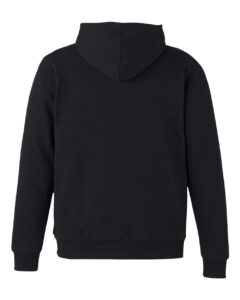econscious EC5300 Unisex Reclaimist Fiber Hooded Sweatshirt – Black (back)