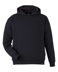 econscious EC5300 Unisex Reclaimist Fiber Hooded Sweatshirt – Black