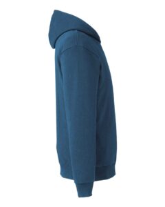 econscious EC5300 Unisex Reclaimist Fiber Hooded Sweatshirt – Tidal Blue (side)