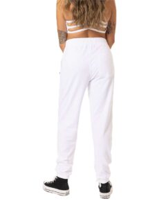 econscious EC5400 Unisex Motion Joggers – Optic White (on model back)
