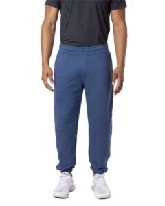 econscious EC5400 Unisex Motion Joggers – Pacific (on model)
