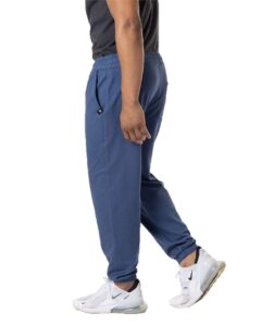 econscious EC5400 Unisex Motion Joggers – Pacific (on model side)