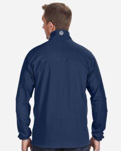 Marmot M16076 Men’s Tempo Lightweight Jacket – Arctic Navy (on model back)