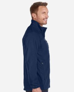Marmot M16076 Men’s Tempo Lightweight Jacket – Arctic Navy (on model side)