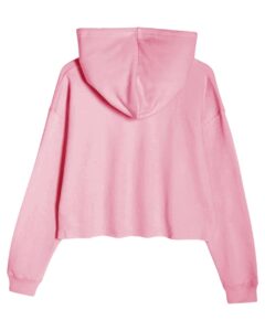 Lane Seven LS12000 Women’s Cropped Hoodie Sweatshirt – Mauve (back)