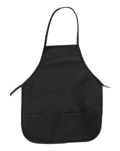 Big Accessories APR51 24″ Pocket Apron – Black