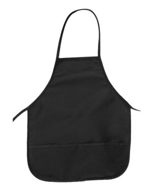 Big Accessories APR51 24″ Pocket Apron – Black
