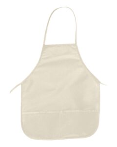 Big Accessories APR51 24″ Pocket Apron – Natural