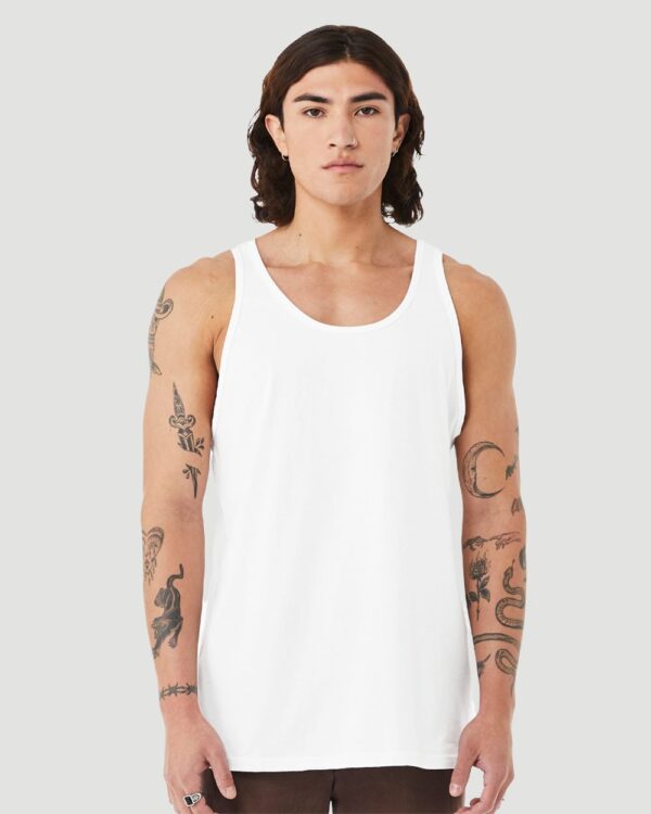 BELLA + CANVAS Unisex Heather CVC Tank