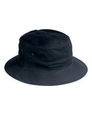 Big Accessories BX003 Crusher Bucket Hat – Black
