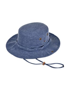 Authentic Pigment AP1923 Pigment-Dyed Booney – Deep Navy/ Khaki