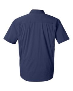 HUK H150183 Men’s Creekbed Short Sleeve Shirt – Naval Academy (back)