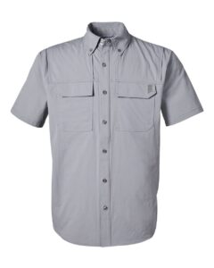 HUK H150183 Men’s Creekbed Short Sleeve Shirt – Night Owl