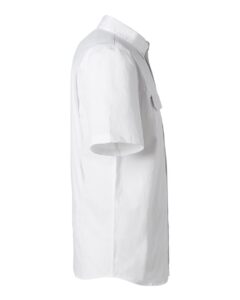 HUK H150183 Men’s Creekbed Short Sleeve Shirt – White (side)