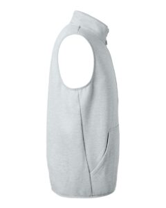 HUK H130099 Men’s Coldfront+ Vest – Harbor Mist Heather (side)